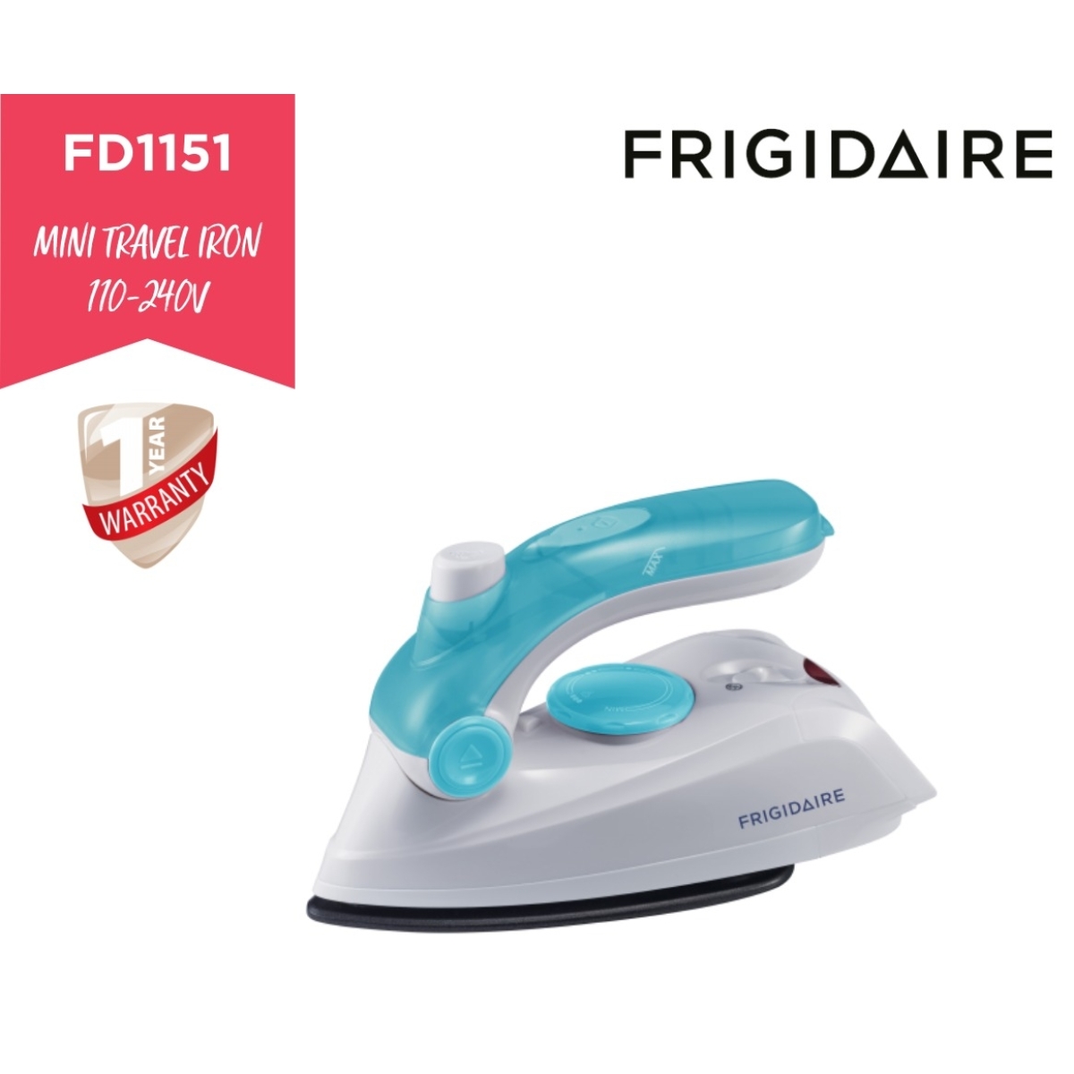 Frigidaire 北極 FD1151 1000W 旅行便攜式熨斗